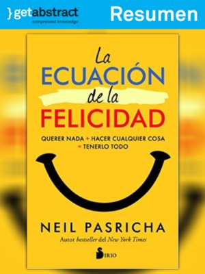 cover image of La ecuación de la felicidad (resumen)